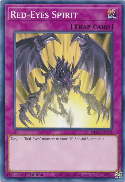 Red-Eyes Spirit [DLCS-EN071] Common - Doe's Cards
