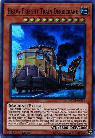 Heavy Freight Train Derricrane [INCH-EN046] Super Rare - Doe's Cards