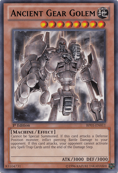 Ancient Gear Golem [BP01-EN011] Rare - Doe's Cards