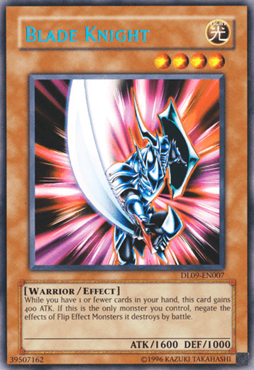 Blade Knight (Blue) [DL09-EN007] Rare - Doe's Cards