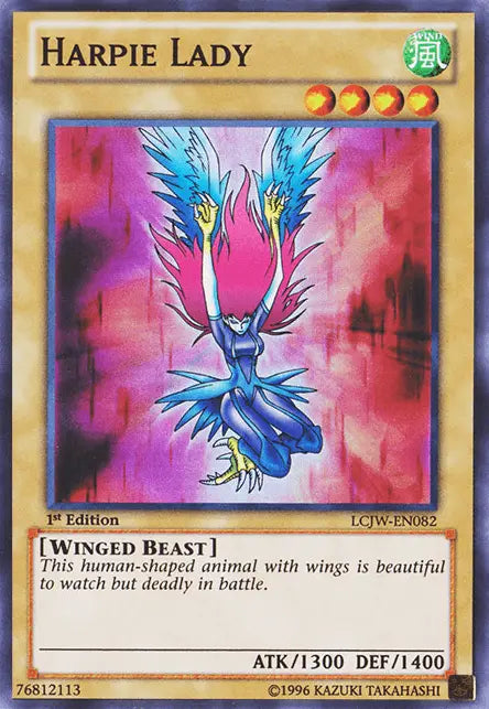Harpie Lady [LCJW-EN082] Super Rare - Doe's Cards
