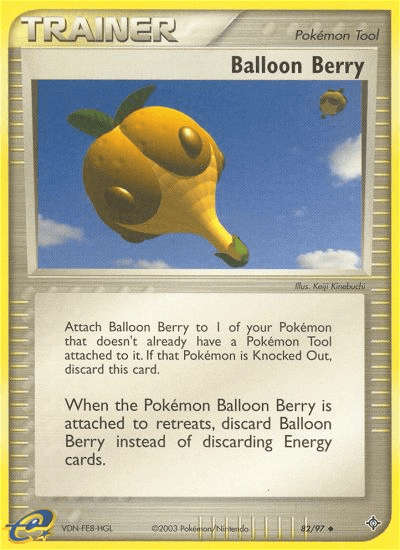 Balloon Berry (82/97) [EX: Dragon] - Doe's Cards