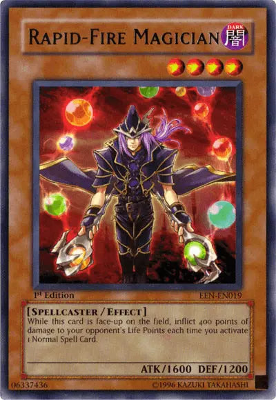 Rapid-Fire Magician [EEN-EN019] Rare - Doe's Cards