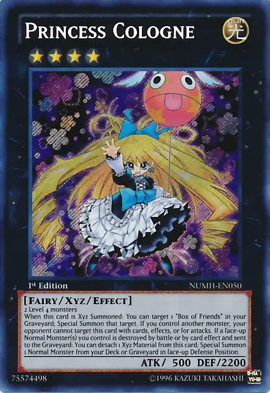 Princess Cologne [NUMH-EN050] Secret Rare - Doe's Cards