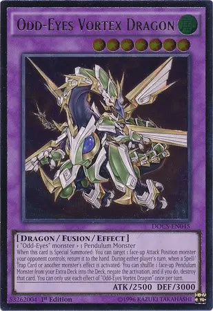 Odd-Eyes Vortex Dragon (UTR) [DOCS-EN045] Ultimate Rare - Doe's Cards
