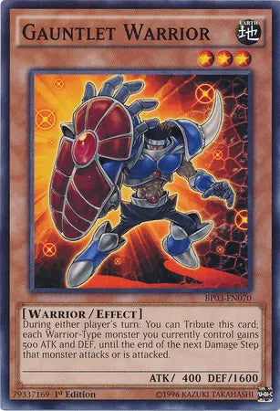 Gauntlet Warrior [BP03-EN070] Common - Doe's Cards