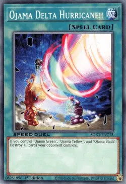 Ojama Delta Hurricane! [SGX1-ENC13] Common - Doe's Cards