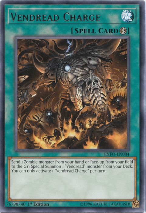 Vendread Charge [EXFO-EN084] Rare - Doe's Cards