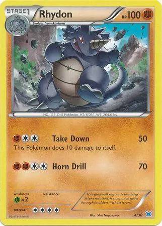 Rhydon (4/30) [XY: Trainer Kit - Latias & Latios] - Doe's Cards