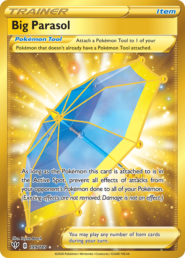Big Parasol (199/189) [Sword & Shield: Darkness Ablaze] - Doe's Cards