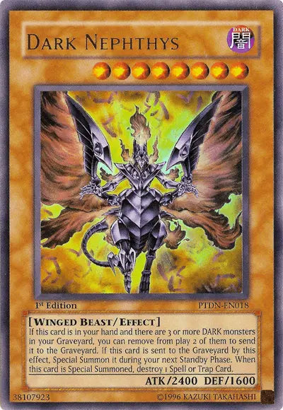 Dark Nephthys [PTDN-EN018] Ultra Rare - Doe's Cards