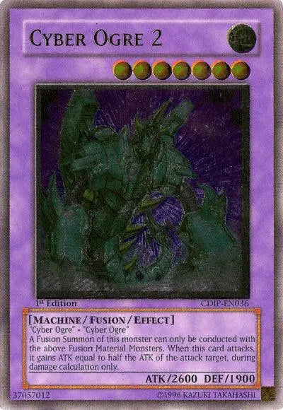 Cyber Ogre 2 [CDIP-EN036] Ultimate Rare - Doe's Cards
