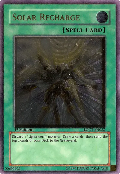 Solar Recharge [LODT-EN052] Ultimate Rare - Doe's Cards