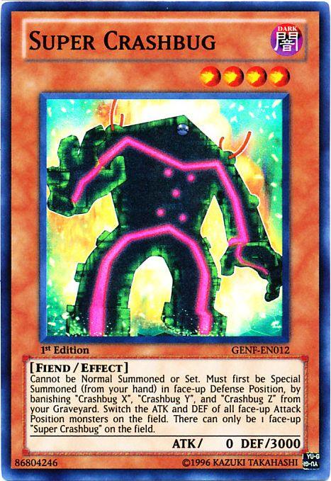 Super Crashbug [GENF-EN012] Super Rare - Doe's Cards