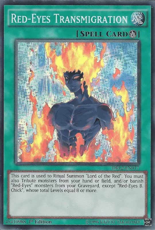 Red-Eyes Transmigration [DRL2-EN017] Super Rare - Doe's Cards