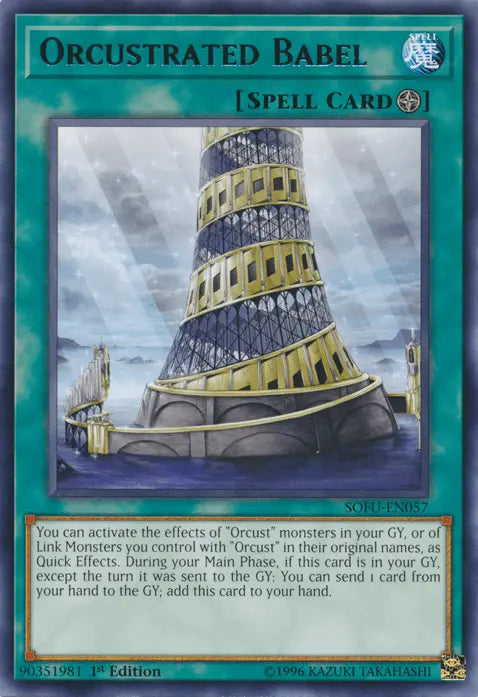 Orcustrated Babel [SOFU-EN057] Rare - Doe's Cards