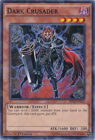 Dark Crusader [BP03-EN035] Shatterfoil Rare - Doe's Cards