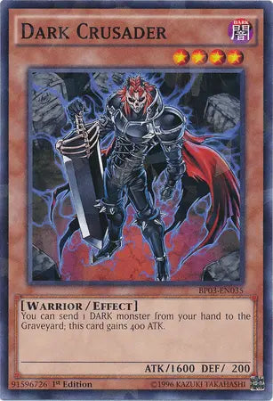 Dark Crusader [BP03-EN035] Shatterfoil Rare - Doe's Cards