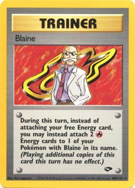 Blaine (100/132) [Gym Challenge Unlimited] - Doe's Cards