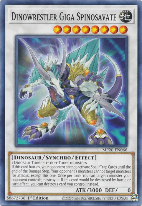 Dinowrestler Giga Spinosavate [MP20-EN066] Common - Doe's Cards