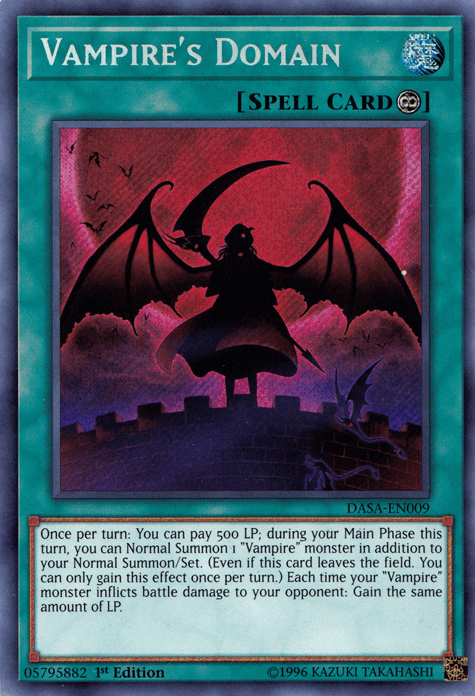 Vampire's Domain [DASA-EN009] Secret Rare - Doe's Cards