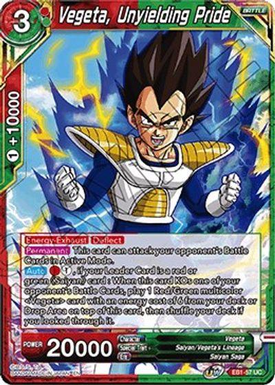 Vegeta, Unyielding Pride (EB1-057) [Battle Evolution Booster] - Doe's Cards