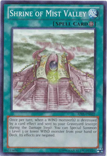 Shrine of Mist Valley [AP01-EN022] Common - Doe's Cards