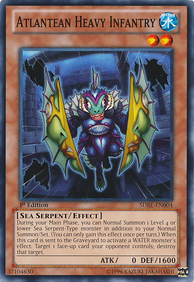 Atlantean Heavy Infantry [SDRE-EN004] Common - Doe's Cards