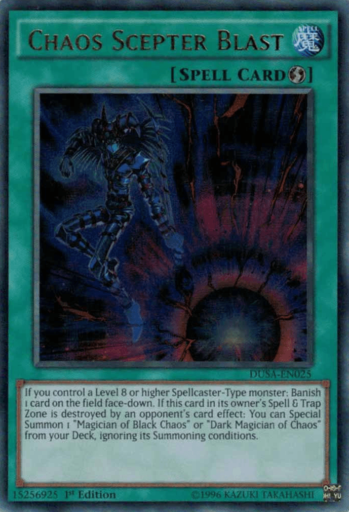 Chaos Scepter Blast [DUSA-EN025] Ultra Rare - Doe's Cards