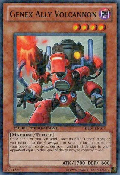 Genex Ally Volcannon [DT04-EN014] Common - Doe's Cards
