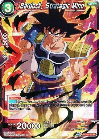 Bardock, Strategic Mind (BT11-025) [Vermilion Bloodline 2nd Edition] - Doe's Cards