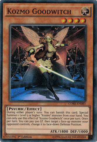 Kozmo Goodwitch [CORE-EN083] Super Rare - Doe's Cards
