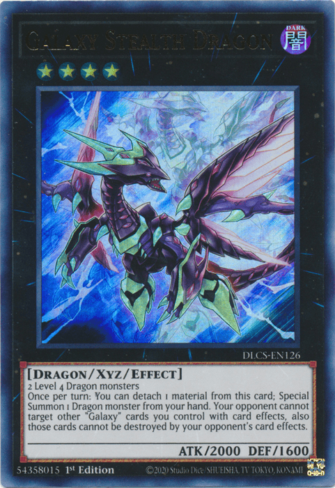 Galaxy Stealth Dragon [DLCS-EN126] Ultra Rare - Doe's Cards