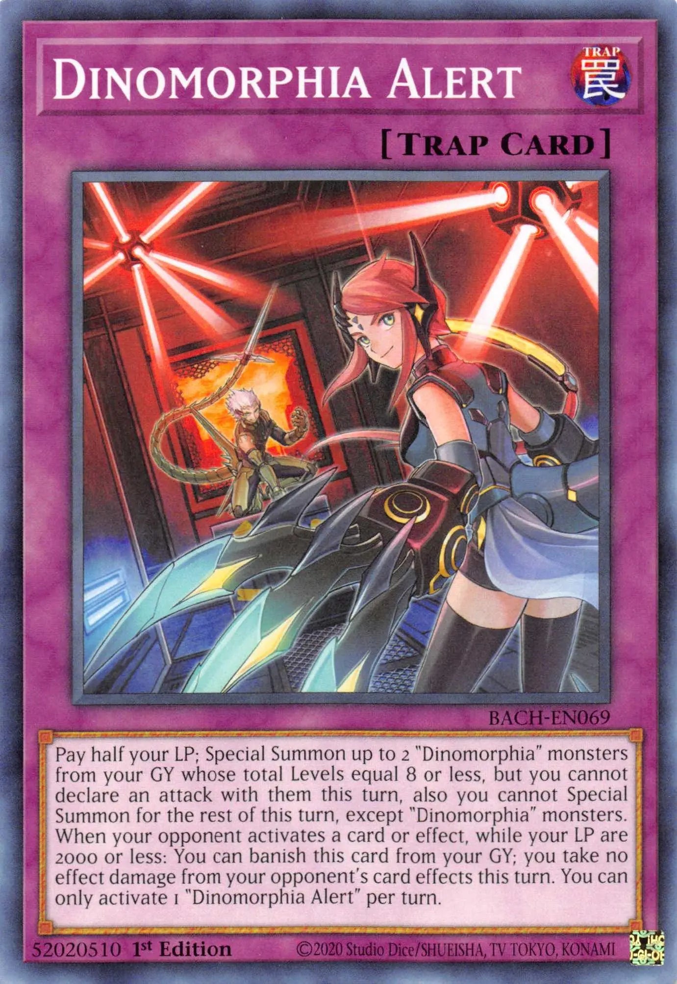 Dinomorphia Alert [BACH-EN069] Common - Doe's Cards
