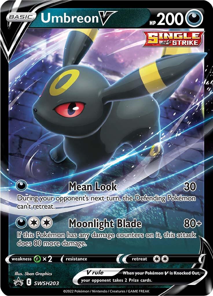 Umbreon V (SWSH203) [Sword & Shield: Black Star Promos] - Doe's Cards