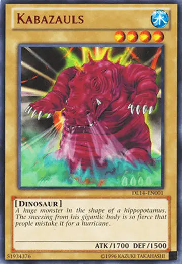 Kabazauls (Red) [DL14-EN001] Rare - Doe's Cards