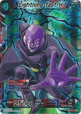 Lightning-fast Hit (SPR) (BT1-011) [Galactic Battle] - Doe's Cards