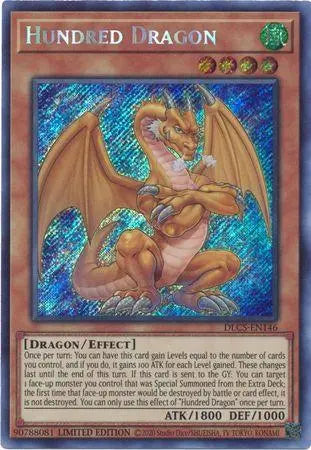 Hundred Dragon [DLCS-EN146] Secret Rare - Doe's Cards