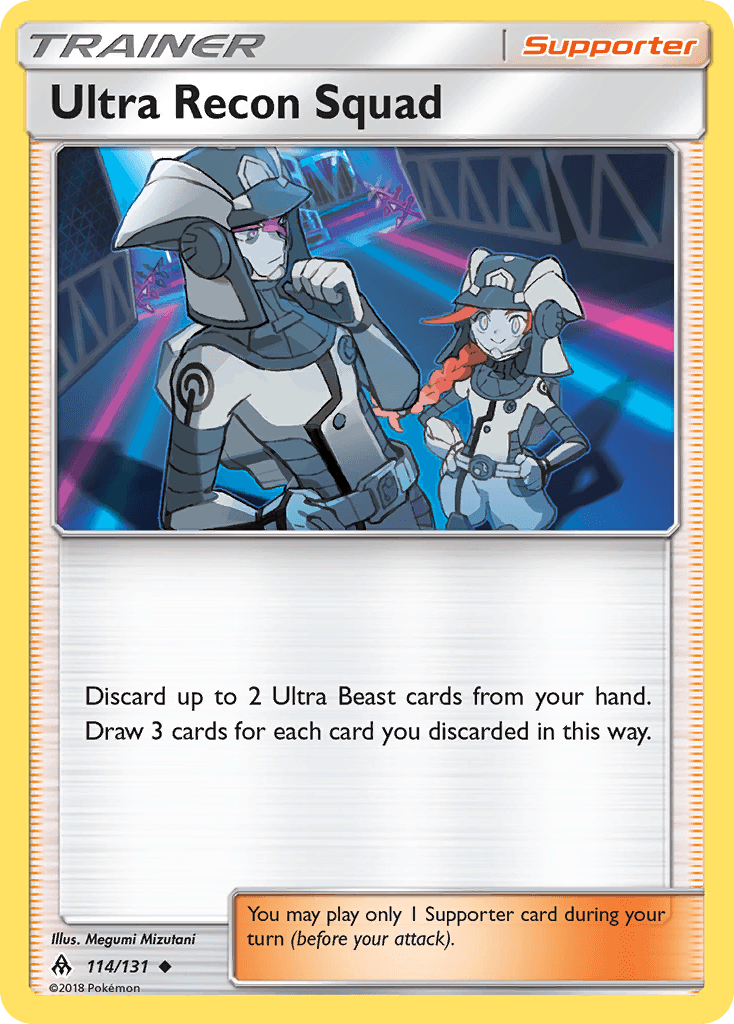 Ultra Recon Squad (114/131) [Sun & Moon: Forbidden Light] - Doe's Cards