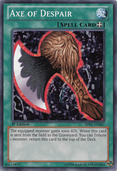 Axe of Despair [BP01-EN067] Common - Doe's Cards