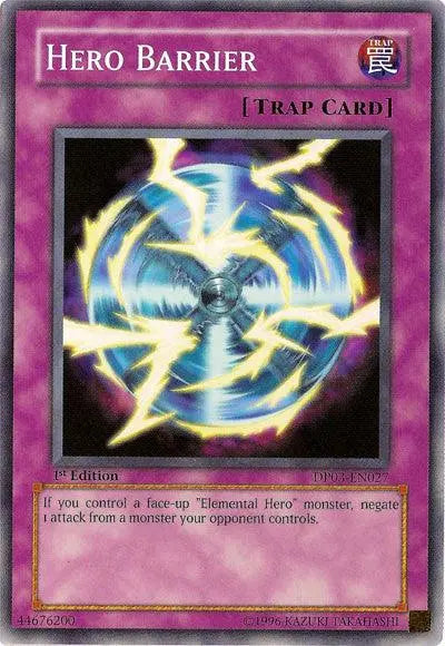 Hero Barrier [DP03-EN027] Common - Doe's Cards
