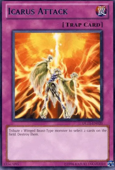 Icarus Attack (Blue) [DL11-EN020] Rare - Doe's Cards