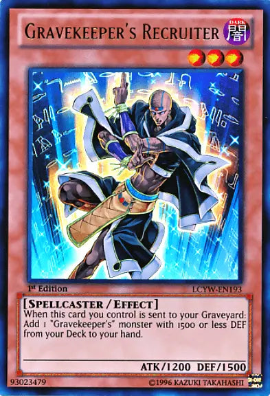 Gravekeeper's Recruiter [LCYW-EN193] Ultra Rare - Doe's Cards