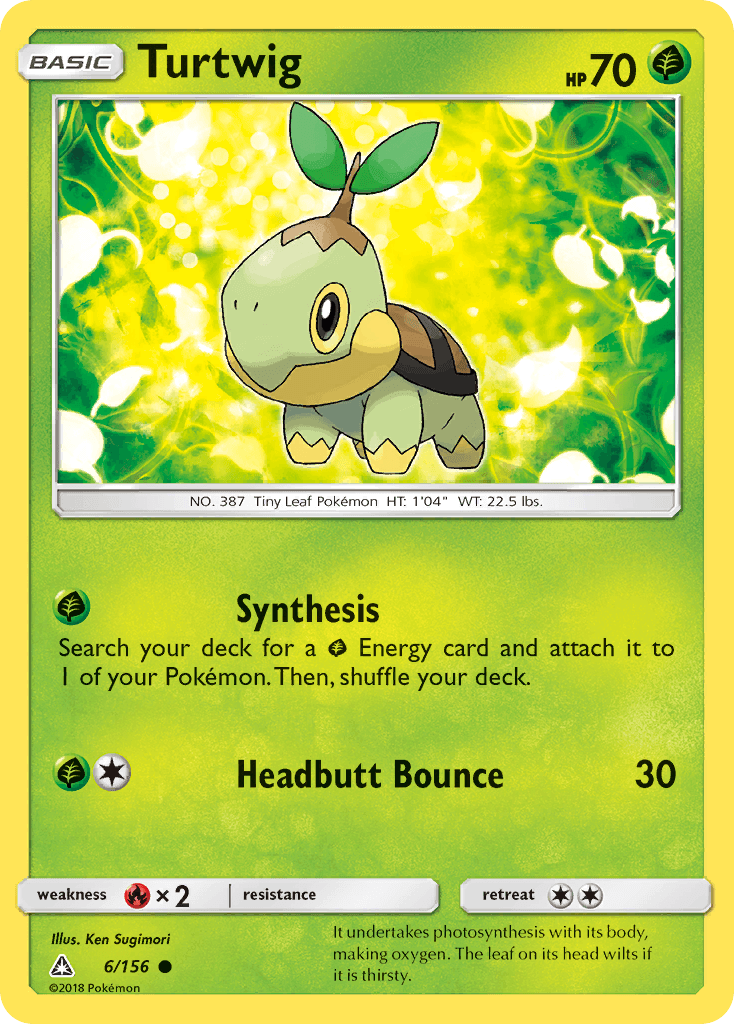 Turtwig (6/156) [Sun & Moon: Ultra Prism] - Doe's Cards