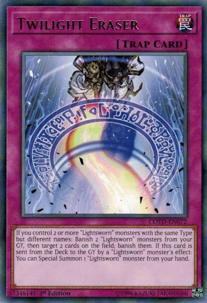 Twilight Eraser [COTD-EN072] Rare - Doe's Cards