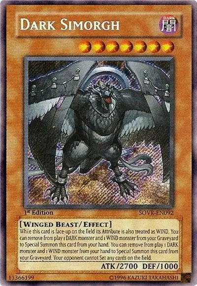 Dark Simorgh [SOVR-EN092] Secret Rare - Doe's Cards