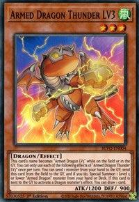 Armed Dragon Thunder LV3 [BLVO-EN004] Super Rare - Doe's Cards