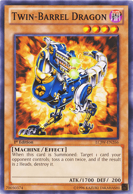 Twin-Barrel Dragon [LCJW-EN266] Common - Doe's Cards