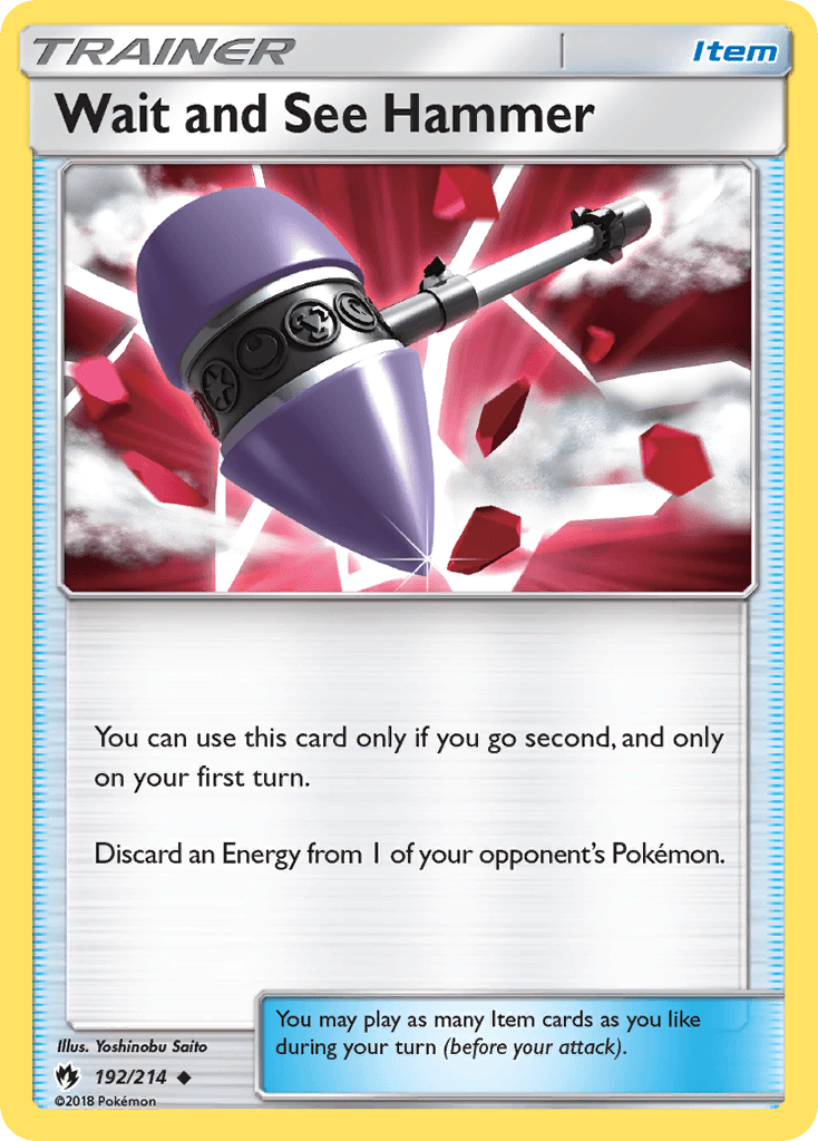 Wait and See Hammer (192/214) [Sun & Moon: Lost Thunder] - Doe's Cards