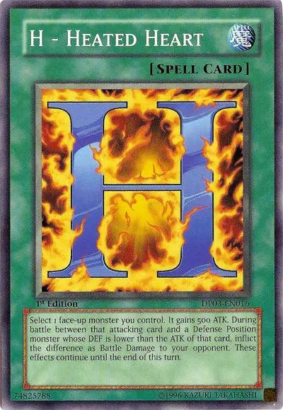 H - Heated Heart [DP03-EN016] Common - Doe's Cards